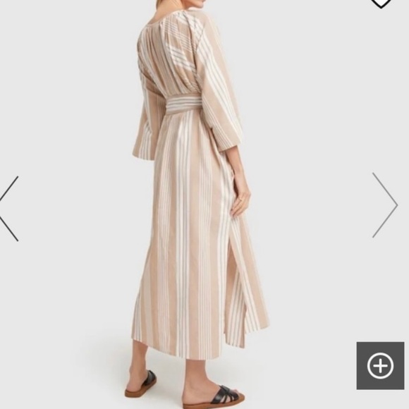 Mara Hoffman Striped Linen Dress - Picture 3 of 3